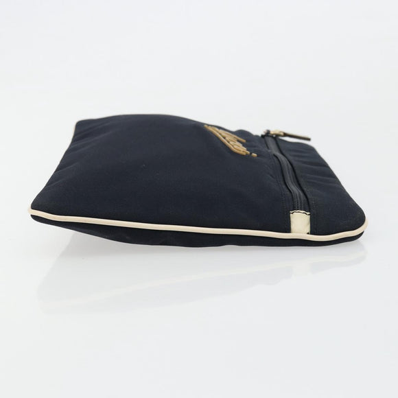 GUCCI Beutel Nylon Navy Silber Original bs22200