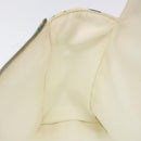 CHANEL Clutch Bag Coated Canvas Green Blue Silver CC Auth bs22217-18