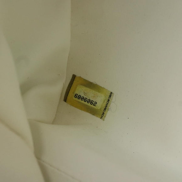 CHANEL Clutch Bag Coated Canvas Green Blue Silver CC Auth bs22217