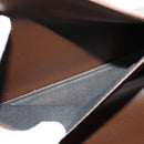 Burberrys Nova Check Clutch Bag Canvas Beige Auth bs22223-16