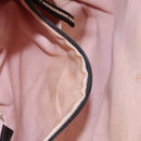 BALLY Tote Bag Leather Pink Dark Brown Silver Auth bs22247-25