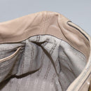 CELINE Hand Bag Leather Yellow Brown Silver Auth bs22250-21