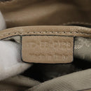 CELINE Hand Bag Leather Yellow Brown Silver Auth bs22250-12