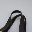 CELINE Hand Bag Leather Yellow Brown Silver Auth bs22250-14