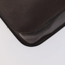 CHANEL Tote Bag Leather Brown Gold CC Auth bs22265-15