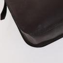 CHANEL Tote Bag Leather Brown Gold CC Auth bs22265-16