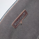 CHANEL Tote Bag Leather Brown Gold CC Auth bs22265-17