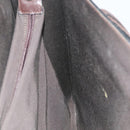 CHANEL Tote Bag Leather Brown Gold CC Auth bs22265-19