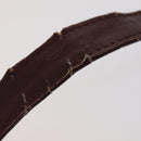 CARTIER Shoulder Bag Leather 3Set Red Auth bs22280-7