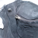 HERMES Wallet Shoulder Bag Canvas Leather 2Set Black Auth bs22282-15