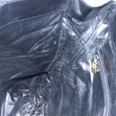 Salvatore Ferragamo Tote Bag Canvas Leather Black Gold Auth bs22290-19