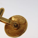 CHANEL Cuffs Metal Gold Tone CC Auth bs22291-4