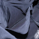 CHANEL Chain Tote Bag Canvas Navy White CC Auth bs22293-20