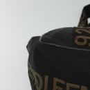 FENDI Tote Bag Canvas Black Auth bs22301-10