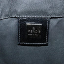 FENDI Tote Bag Canvas Black Auth bs22301-14