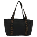 FENDI Tote Bag Canvas Black Auth bs22301-2