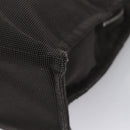 HERMES Her Line MM Tote Bag Canvas Gray Silver Auth bs22307-11