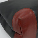 BOTTEGA VENETA Hand Bag PVC Black Auth bs22311-14