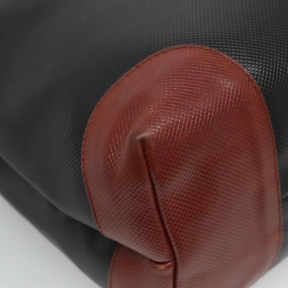 BOTTEGA VENETA Hand Bag PVC Black Auth bs22311