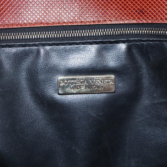 BOTTEGA VENETA Hand Bag PVC Black Auth bs22311
