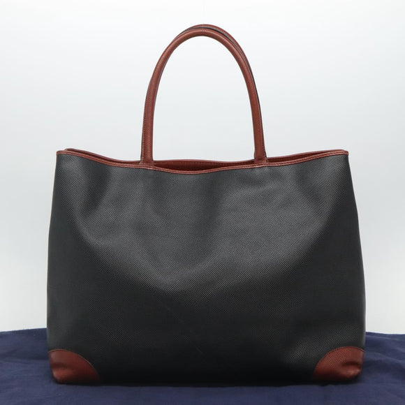BOTTEGA VENETA Hand Bag PVC Black Auth bs22311
