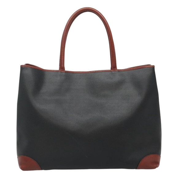 BOTTEGA VENETA Hand Bag PVC Black Auth bs22311