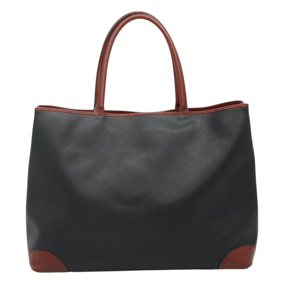 BOTTEGA VENETA Hand Bag PVC Black Auth bs22311