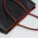 BOTTEGA VENETA Hand Bag PVC Black Auth bs22311-6