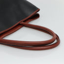 BOTTEGA VENETA Hand Bag PVC Black Auth bs22311-7