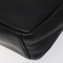 BALENCIAGA Clutch Bag Leather Black Auth bs22314-9