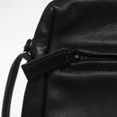 BALENCIAGA Clutch Bag Leather Black Auth bs22314-18