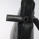 BALENCIAGA Clutch Bag Leather Black Auth bs22314-10