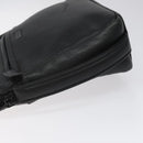 BALENCIAGA Clutch Bag Leather Black Auth bs22314-7