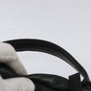 BALENCIAGA Clutch Bag Leather Black Auth bs22314-8