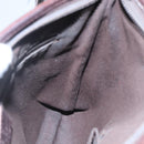 GUCCI GG Canvas Shoulder Bag Brown 257246 Auth bs22316-18