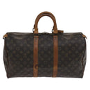 LOUIS VUITTON Monogram Keepall 45 Boston Bag M41428 LV Auth bs22332-2