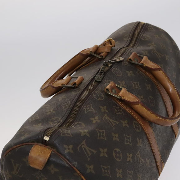 LOUIS VUITTON Monogram Keepall 45 Boston Bag M41428 LV Auth bs22332