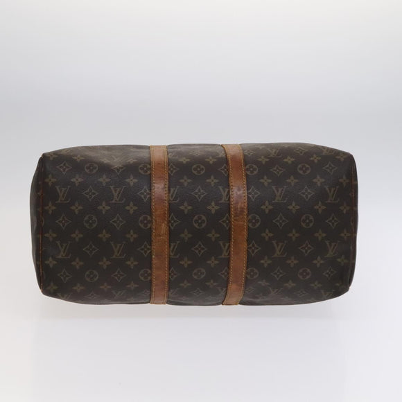 LOUIS VUITTON Monogram Keepall 45 Boston Bag M41428 LV Auth bs22332