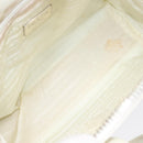 PRADA Hand Bag Patent leather White Auth bs22343-17