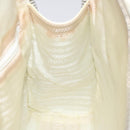 PRADA Hand Bag Patent leather White Auth bs22343-18