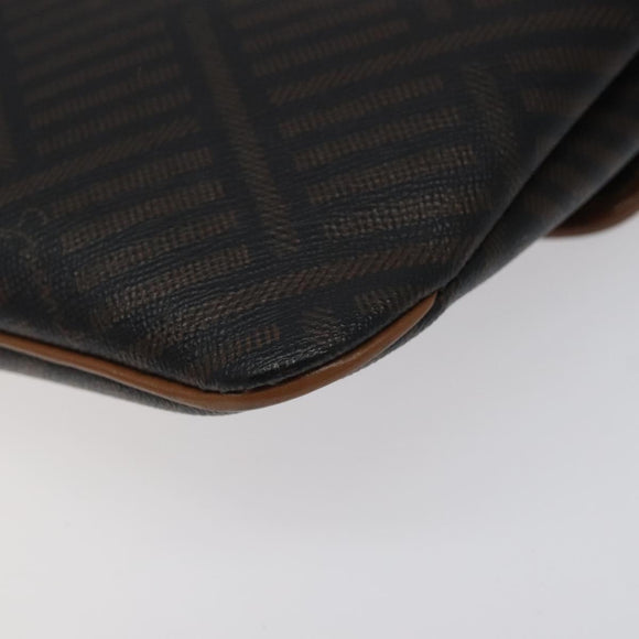 GIVENCHY Shoulder Bag PVC Black Auth bs22358