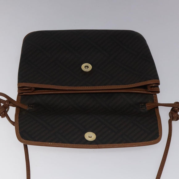 GIVENCHY Shoulder Bag PVC Black Auth bs22358