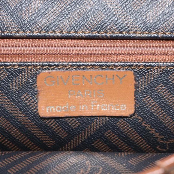 GIVENCHY Shoulder Bag PVC Black Auth bs22358