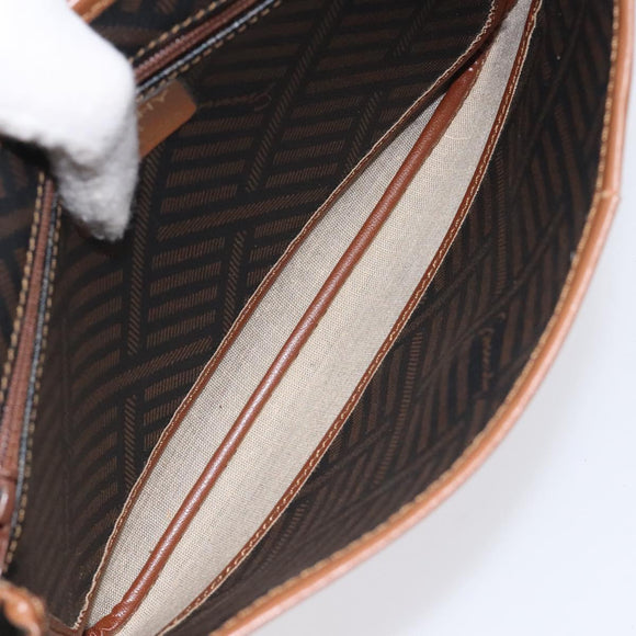 GIVENCHY Shoulder Bag PVC Black Auth bs22358