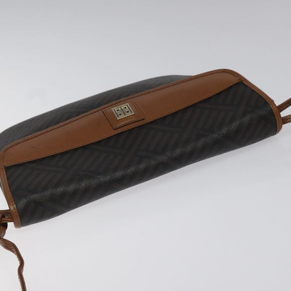 GIVENCHY Shoulder Bag PVC Black Auth bs22358