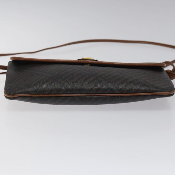 GIVENCHY Shoulder Bag PVC Black Auth bs22358