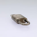 LOUIS VUITTON Padlock metal Silver LV Auth bs22362-4