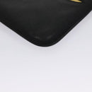 PRADA iPad Case Safiano leather Black Auth bs22372-8