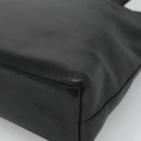 CHANEL Shoulder Bag Leather Black CC Auth bs22384-12