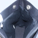 CHANEL Shoulder Bag Leather Black CC Auth bs22384-18